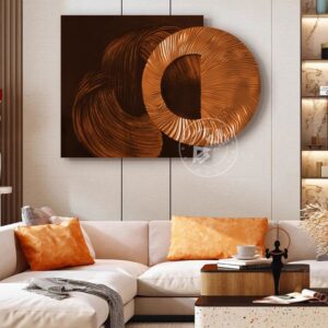 Tranh Gỗ Nghệ Thuật Vẽ Tay 3D - Công Decor