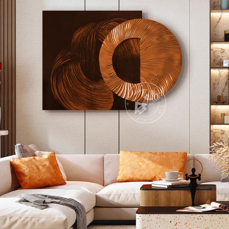 Tranh Gỗ Nghệ Thuật Vẽ Tay 3D