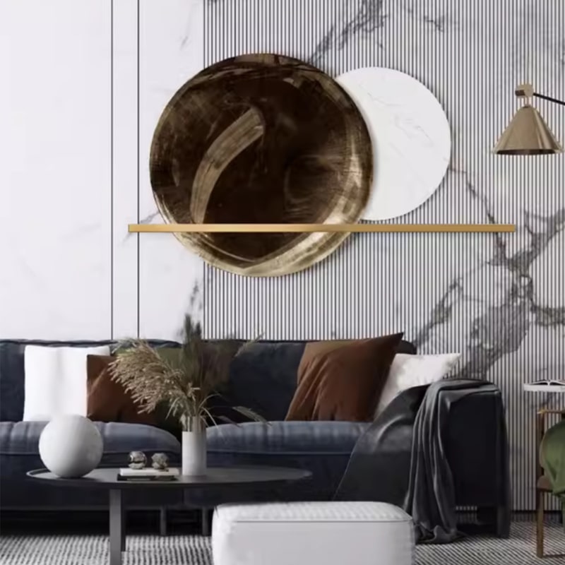 Tranh Kim Loại Nhật Nguyệt Hòa Điệu