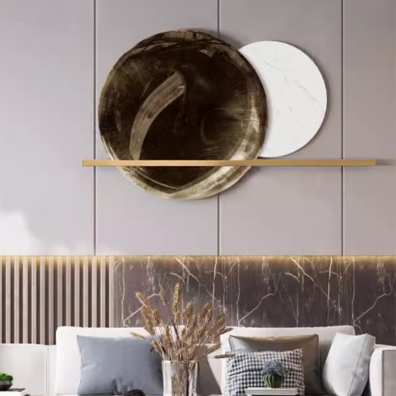 Tranh Kim Loại Nhật Nguyệt Hòa Điệu