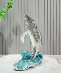 Tượng Cá Voi Vươn Sóng Nghệ Thuật
