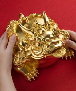 Tượng Cóc Thiềm Thừ Ngậm Tiền Nghệ Thuật