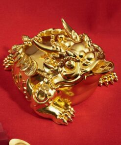 Tượng Cóc Thiềm Thừ Ngậm Tiền Nghệ Thuật