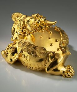 Tượng Cóc Thiềm Thừ Ngậm Tiền Nghệ Thuật