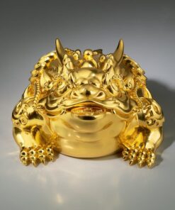 Tượng Cóc Thiềm Thừ Ngậm Tiền Nghệ Thuật