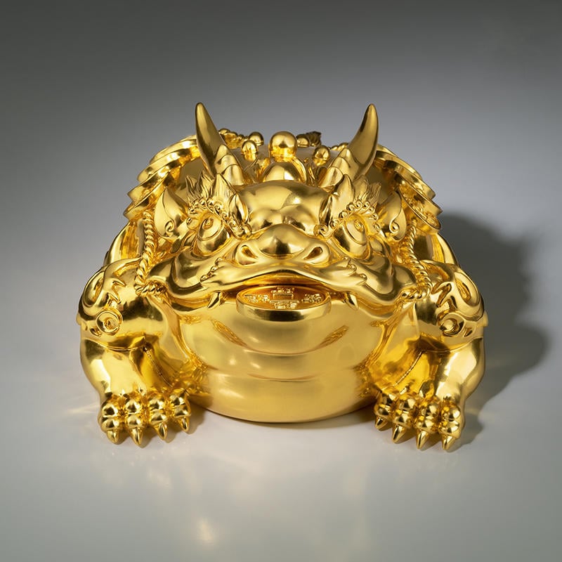 Tượng Cóc Thiềm Thừ Ngậm Tiền Nghệ Thuật