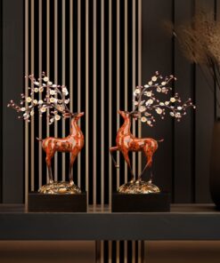 Tượng Hươu Hoa Mai Nghệ Thuật