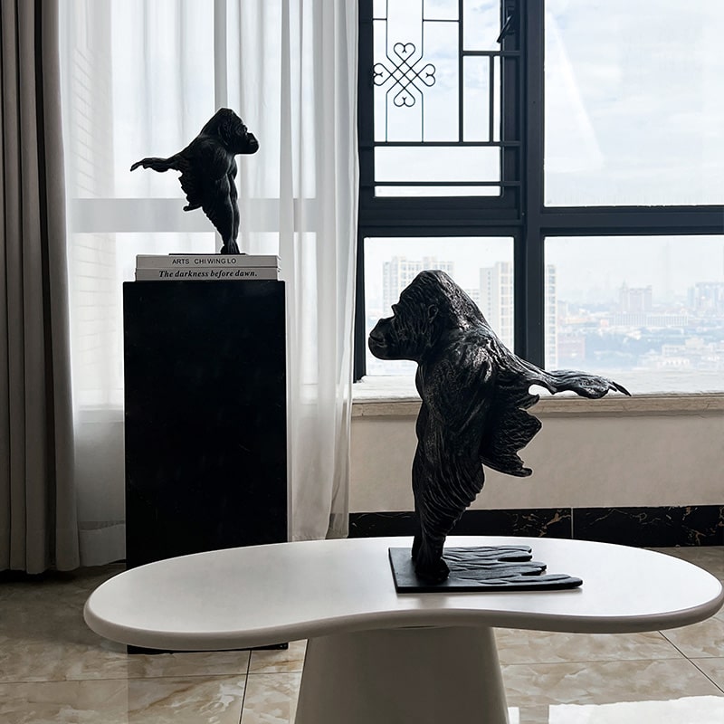 Tượng Khỉ Đột Uy Lực Nghệ Thuật