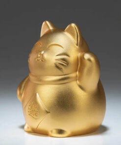 Tượng Mèo Thần Tài May Mắn Để Taplo Ô Tô