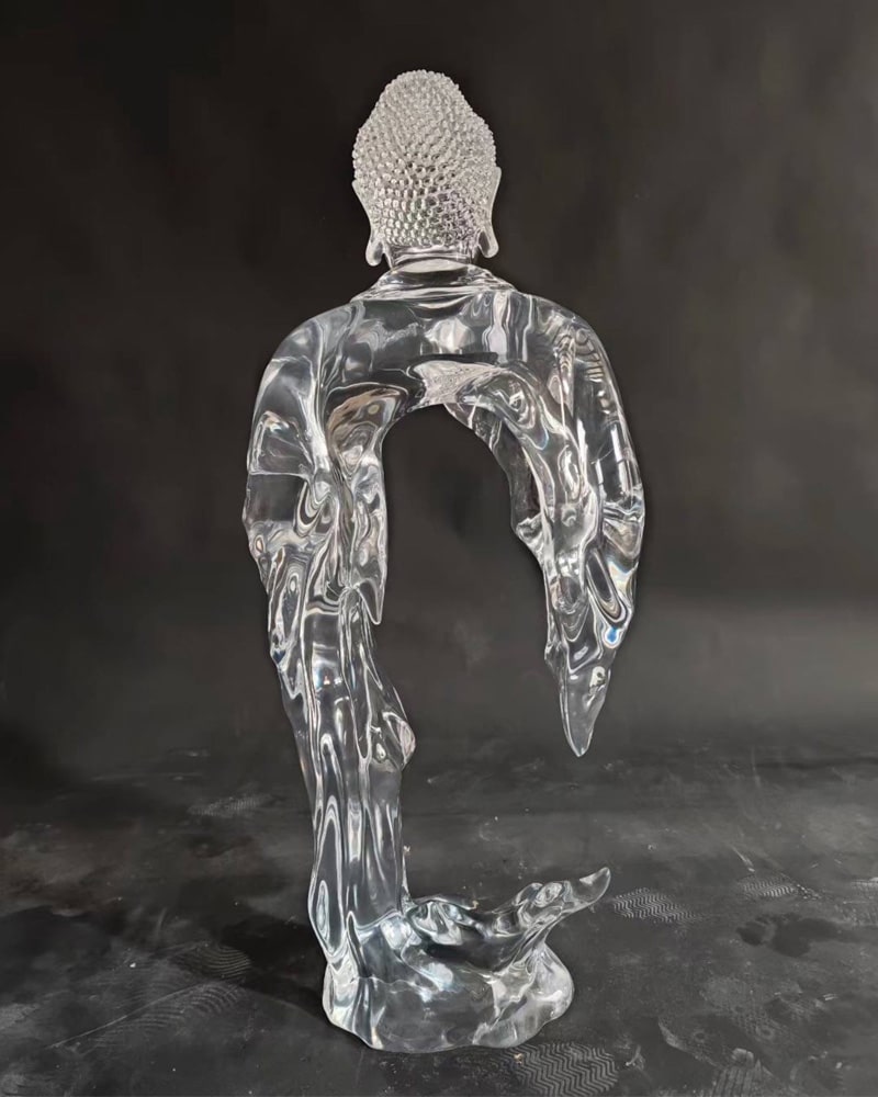 Tượng Phật Pha Lê Giác Ngộ Nghệ Thuật