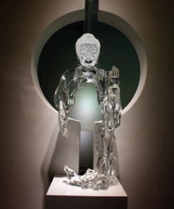 Tượng Phật Pha Lê Giác Ngộ Nghệ Thuật