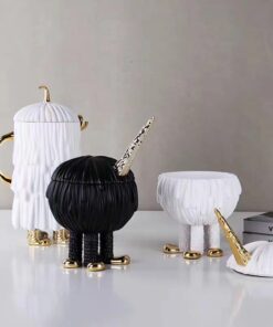 Ống Heo Đất Decor Sáng Tạo Để Bàn