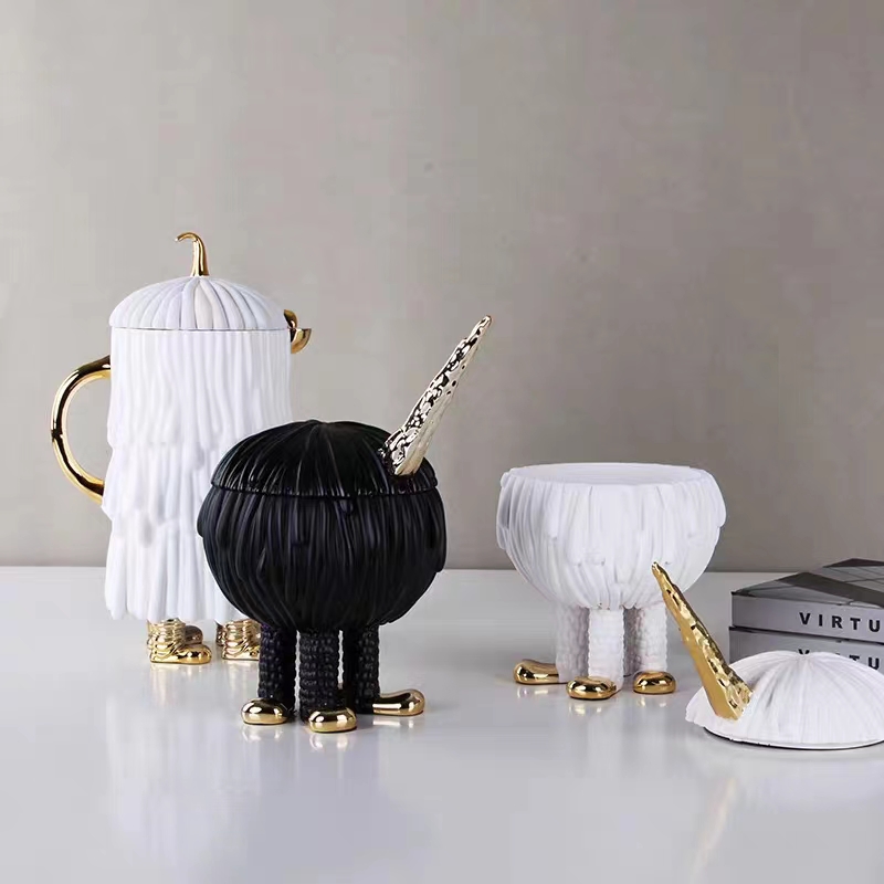 Ống Heo Đất Decor Sáng Tạo Để Bàn