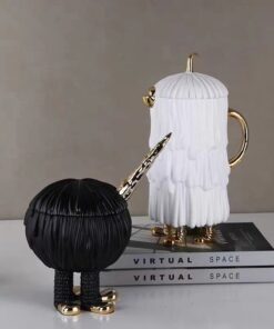 Ống Heo Đất Decor Sáng Tạo Để Bàn