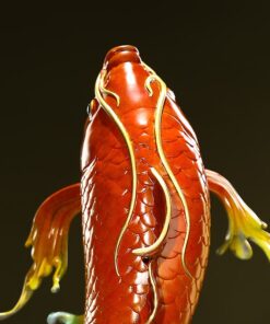 Tượng Cá Chép Hồng Vân Đăng