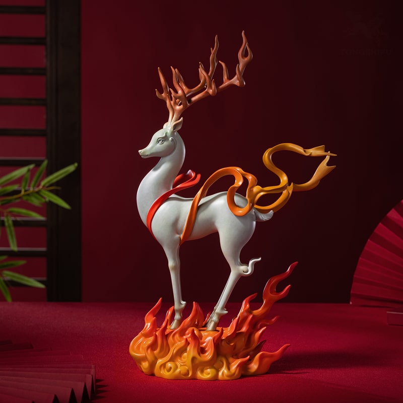 Tượng Hươu Hỏa Vũ Nghệ Thuật