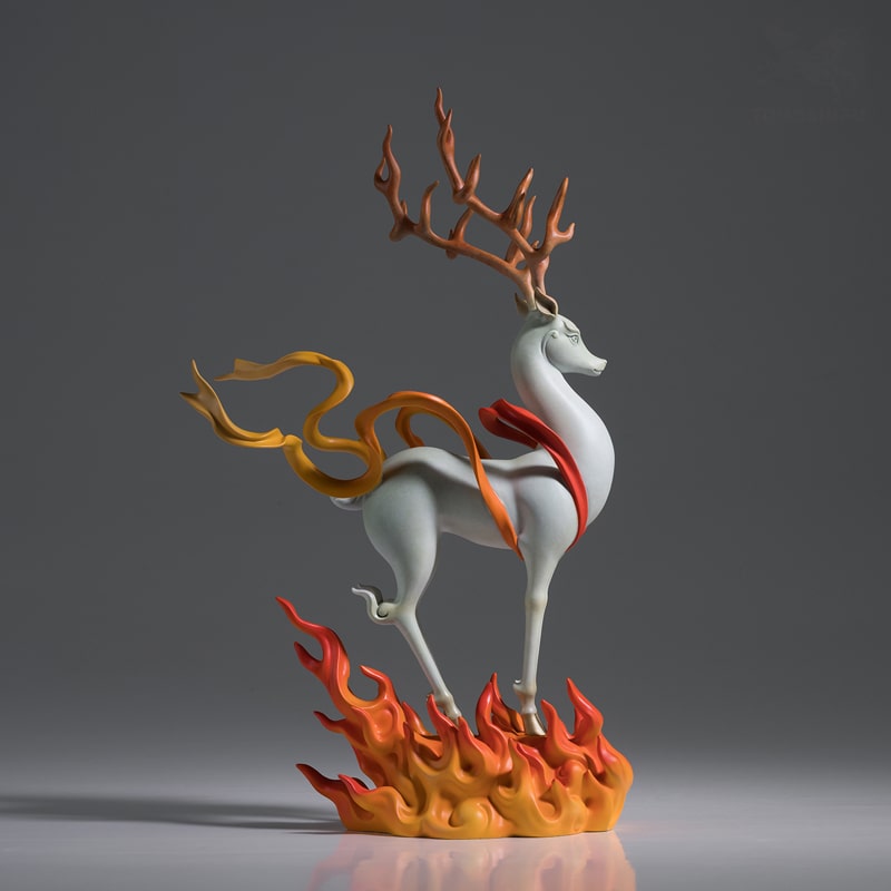 Tượng Hươu Hỏa Vũ Nghệ Thuật
