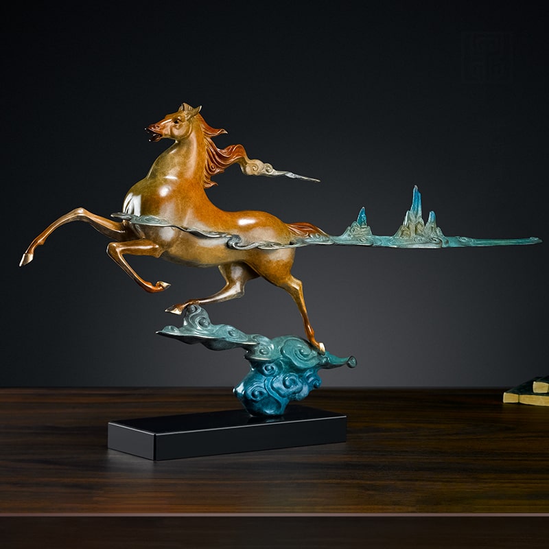 Tượng Ngựa Tốc Phát Vượng Tài