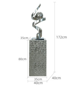 Tượng Trang Trí Dòng Xoắn Nghệ Thuật