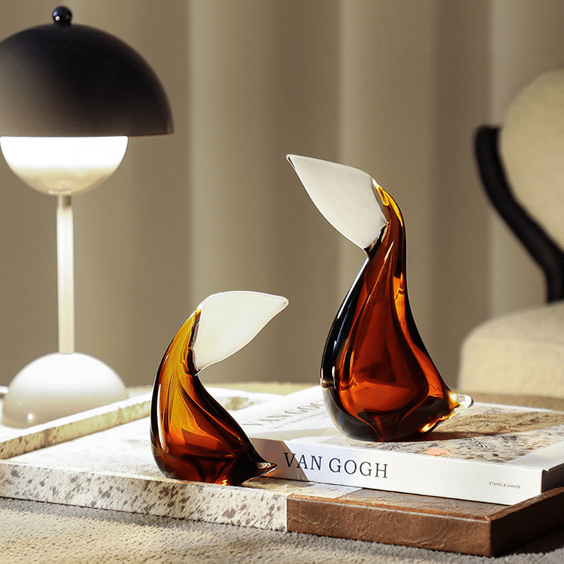 Đôi Chim Thủy Tinh Nghệ Thuật