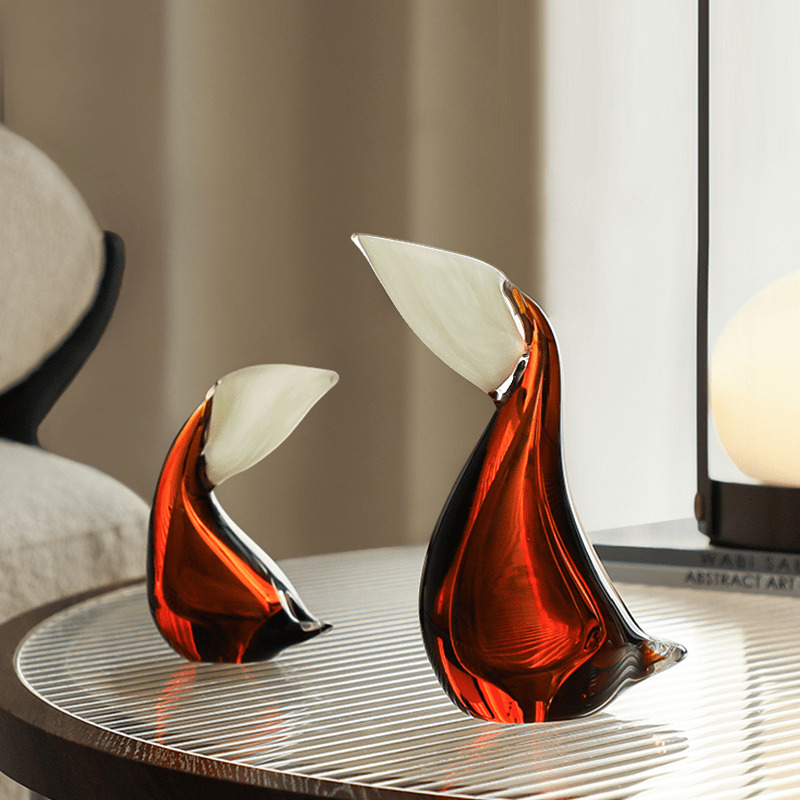 Đôi Chim Thủy Tinh Nghệ Thuật