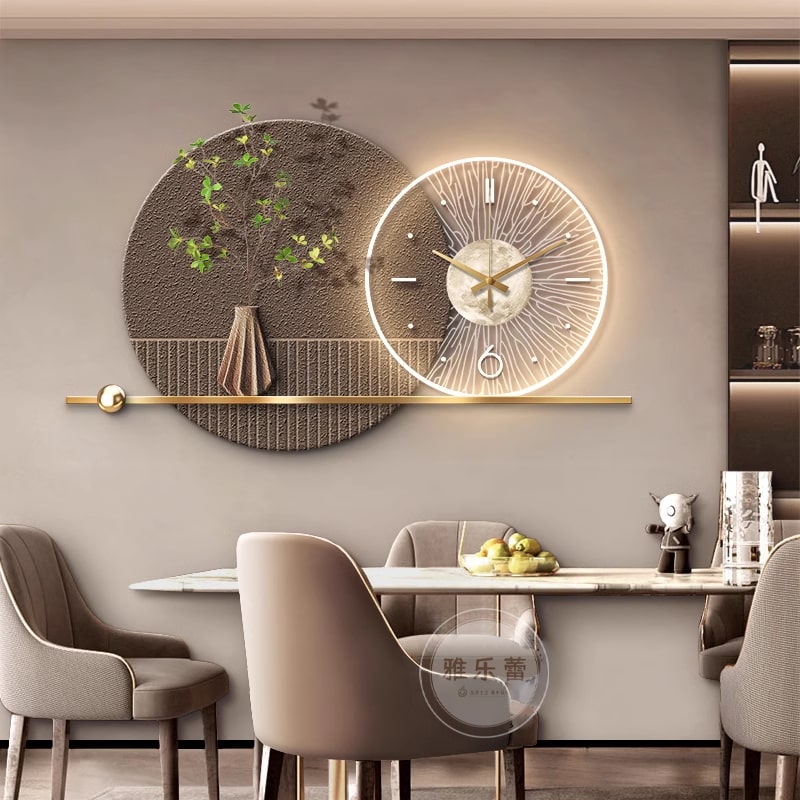 Đồng Hồ Treo Tường Nghệ Thuật Decor Hiện Đại