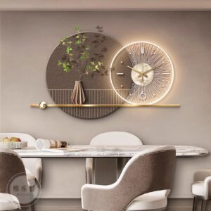 Đồng Hồ Treo Tường Nghệ Thuật Decor Hiện Đại - Công Decor
