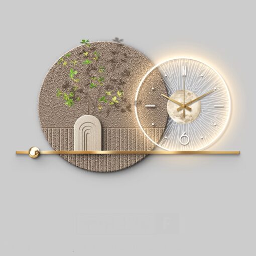 dong-ho-treo-tuong-decor-hien-dai (6) Đồng Hồ Treo Tường Nghệ Thuật Decor Hiện Đại