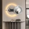 Đồng Hồ Treo Tường Nghệ Thuật Có Đèn LED