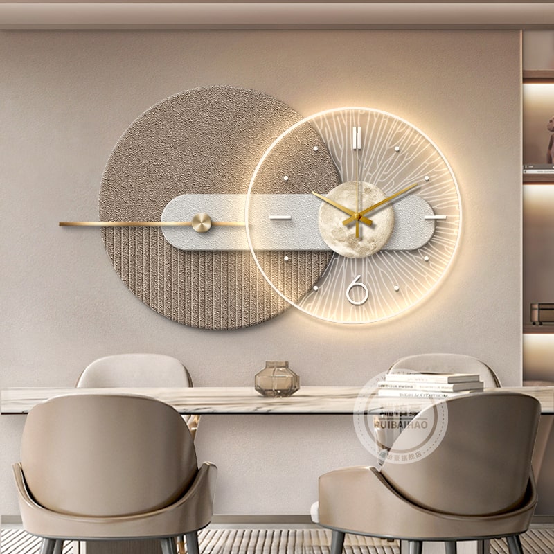 Đồng Hồ Treo Tường Tối Giản Phong Cách Ý