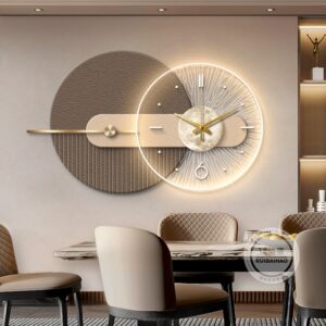 Đồng Hồ Treo Tường Tối Giản Phong Cách Ý - Công Decor