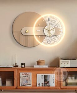 Đồng Hồ Treo Tường Tối Giản Phong Cách Ý