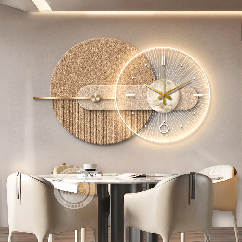 Đồng Hồ Treo Tường Tối Giản Phong Cách Ý