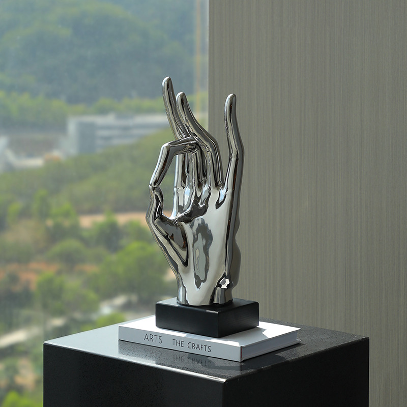 Tượng Decor Bàn Tay Nghệ Thuật Trừu Tượng