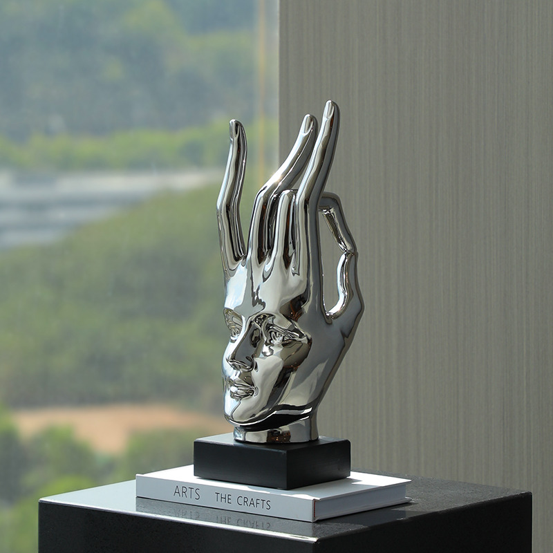 Tượng Decor Bàn Tay Nghệ Thuật Trừu Tượng