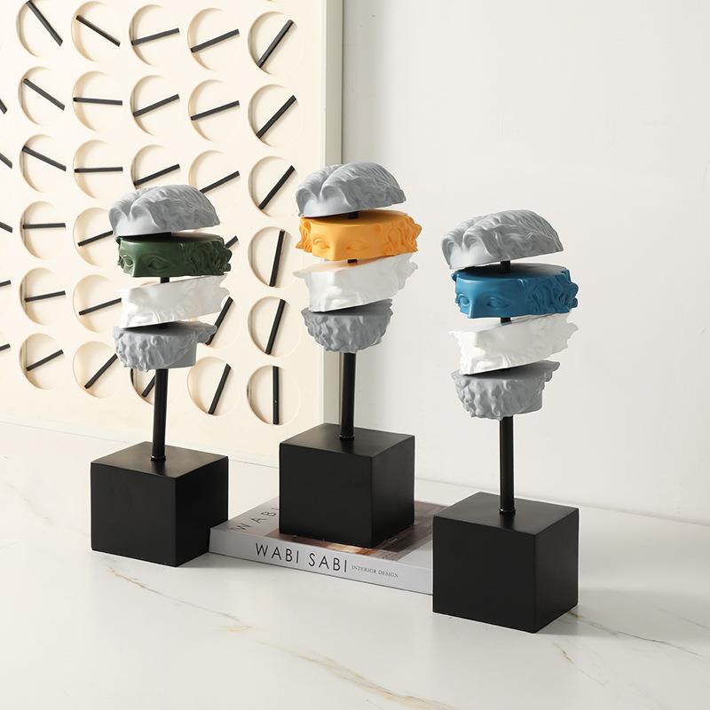 Tượng Điêu Khắc Mặt Cắt Tâm Trí