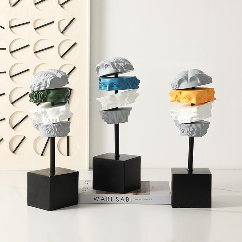 Tượng Điêu Khắc Mặt Cắt Tâm Trí