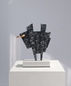 Tượng Linh Ngưu Hình Khối Trừu Tượng