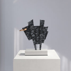 Tượng Linh Ngưu Hình Khối Trừu Tượng - Công Decor