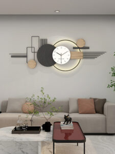 Đồng Hồ Treo Tường Hình Học Phong Cách Bắc Âu - Công Decor