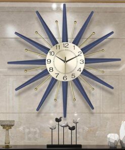 Đồng Hồ Treo Tường Mặt Trời Nghệ Thuật