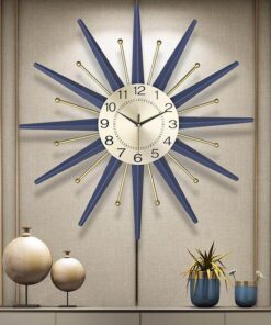 Đồng Hồ Treo Tường Mặt Trời Nghệ Thuật