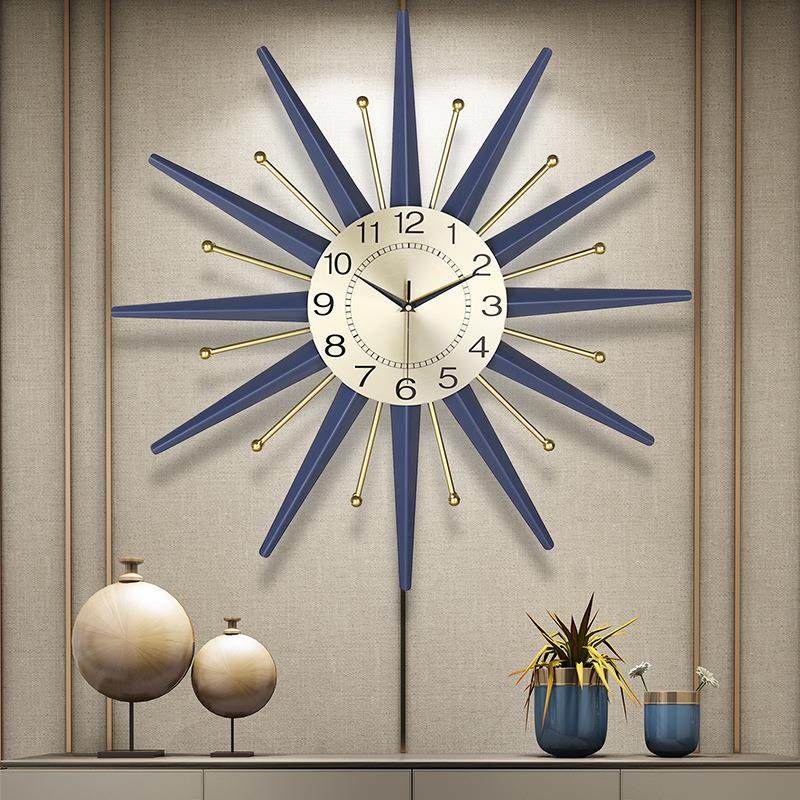 Đồng Hồ Treo Tường Mặt Trời Nghệ Thuật