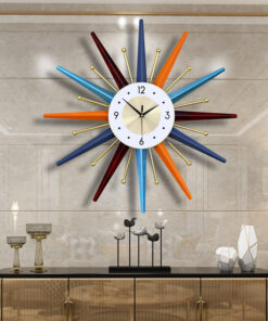 Đồng Hồ Treo Tường Mặt Trời Nghệ Thuật