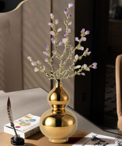 Bình Hoa Đá Trang Trí Để Bàn