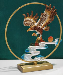 Tượng Đại Bàng Khai Vận Trên Mây