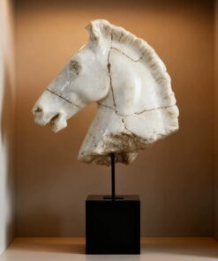 Tượng Đầu Ngựa Vân Đá Nghệ Thuật