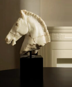 Tượng Đầu Ngựa Vân Đá Nghệ Thuật