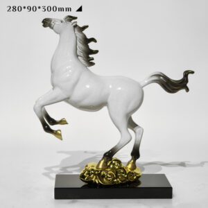 Tượng Ngựa Lướt Mây - Công Decor