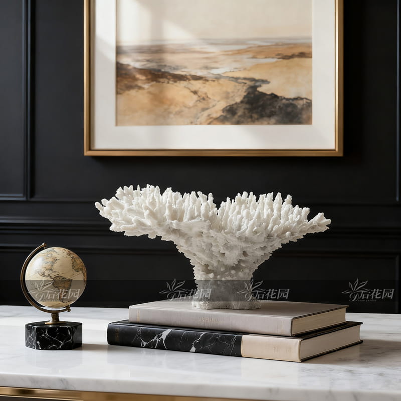 Tượng San Hô Trắng Nghệ Thuật